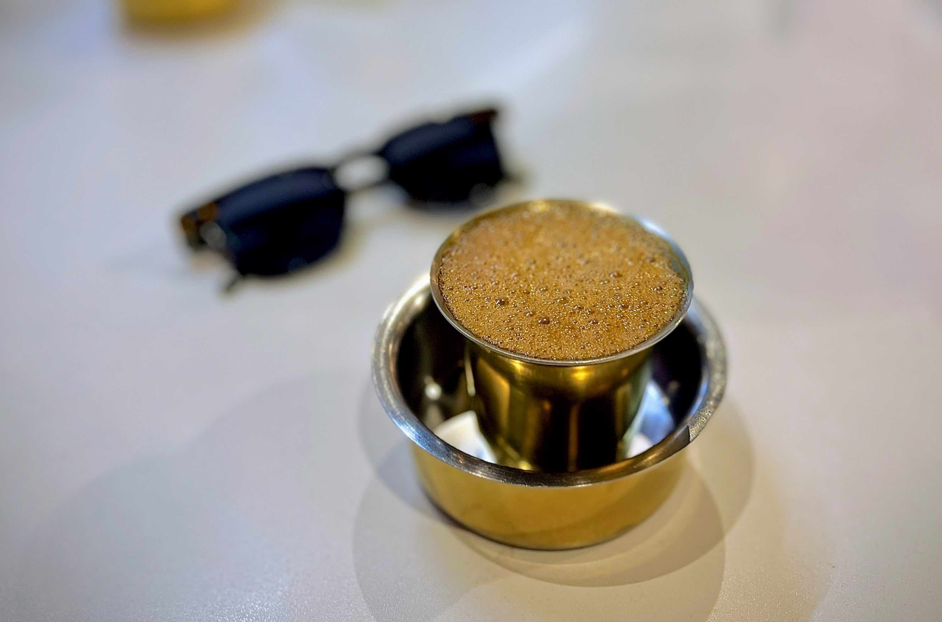 South Indian Filter Coffee at Chikmagaluru