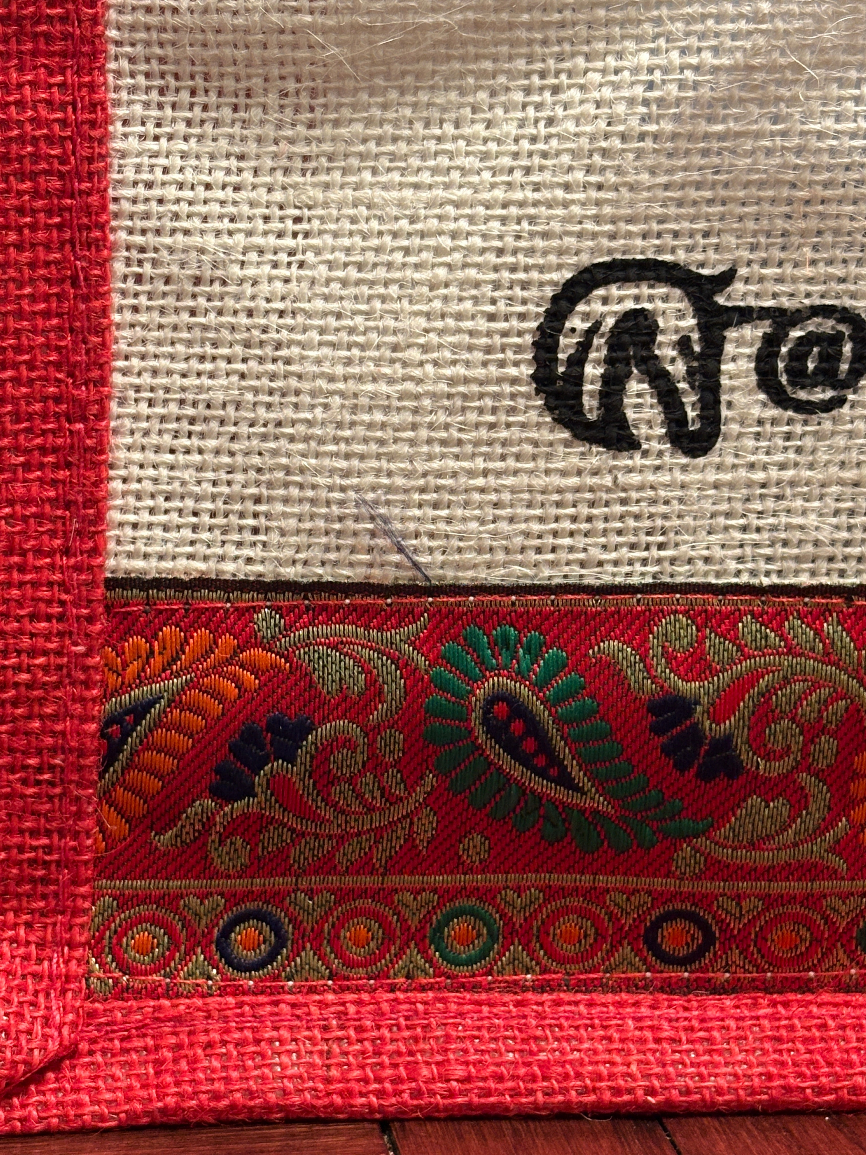 100% Recycled Jute Bag